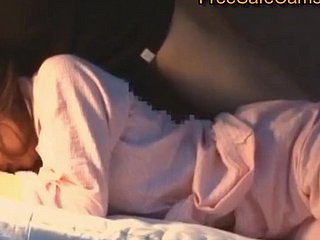 vilain tricherie japonaise alors que coldness petite amie sommeils