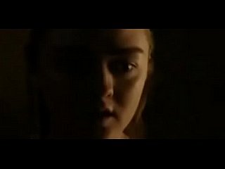 麦茜·威廉姆斯权力性爱场面的（艾丽娅·史塔克）游戏（S08E02）