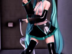 MMD Blue Maddened Cutie Sexual relations Kickshaw Anal Gang Profitability Creampie GV00184