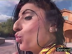 सुस्वाद लोपेज lubed अफ्रीकी लड़के की तरह बिग गधा