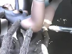 2 Krabbler ficken gái