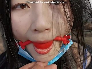 غريب الآسيوية تورتة لا يصدق BDSM الإباحية مقطع