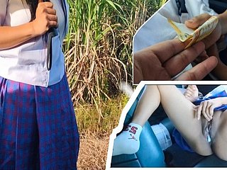 Pinay Pinagtulungan sa Kotse Pinatuwad - مانج كانور الجنس طالب pinay محفوف بالمخاطر العامة