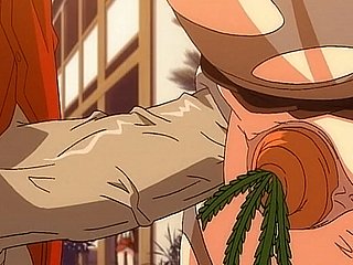 Havuçlu yarıkta göt sikme kremalı turta - Hentai Ahegao