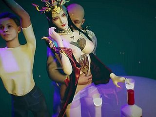 Animação 3D - Deusa da Beleza #45