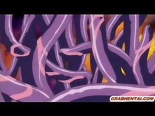 Order about hentai kız Tentacles tarafından tüm delik groupfucked