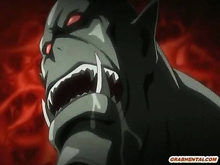 Bigboobs hentai kız vahşice canavar tarafından becerdin