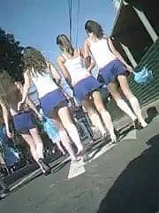 Cheerleaders Camiknickers Upskirt